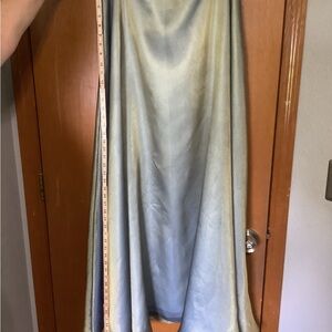 2-Piece Peplum top with Maxi Skirt Iridescent dress, Summer size 19/20